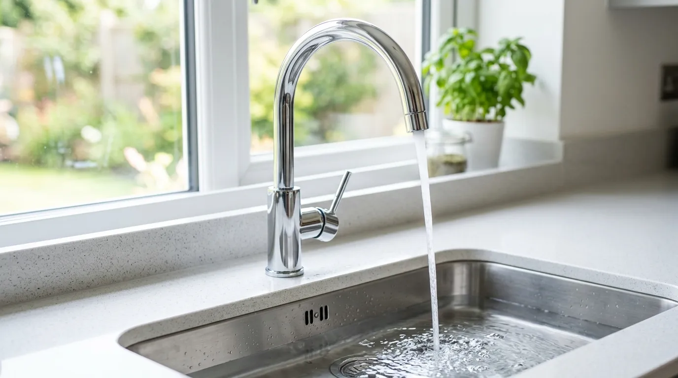 Local Plumbing Master Pros same day plumber fixing a faucet in Middletown, IA