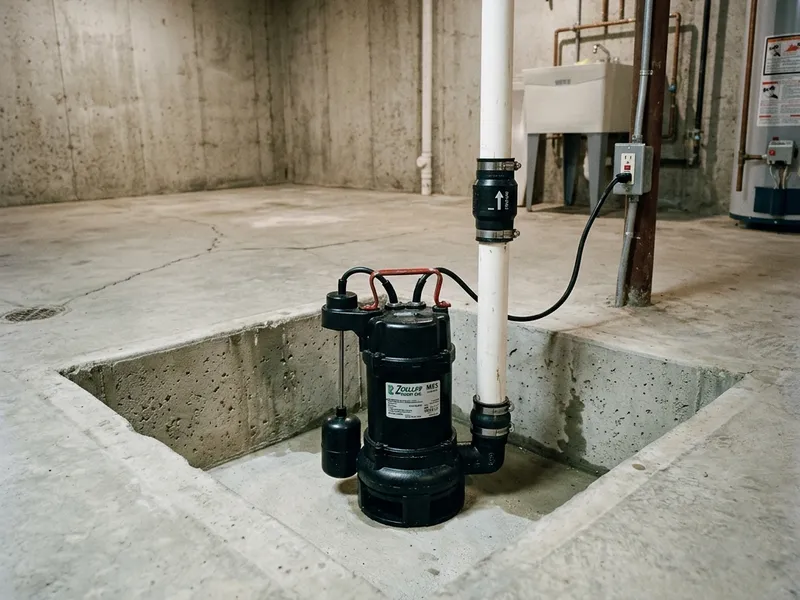 Sump Pump Installation Plumber in Middletown, IA